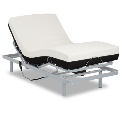 Elektrisches artikuliertes Bett mit viskoelastischer Orthopädie -Matratze