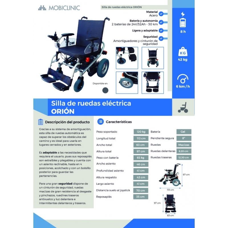 Orion Electric Rollstuhl