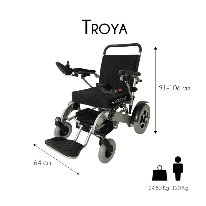 Troy Folding Electric Rollstuhl
